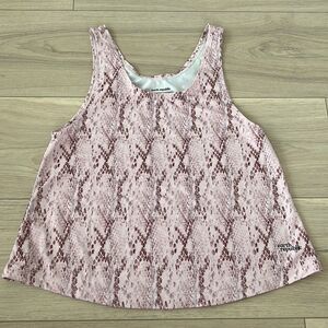 Earth Republic snakeskin print workout tank top